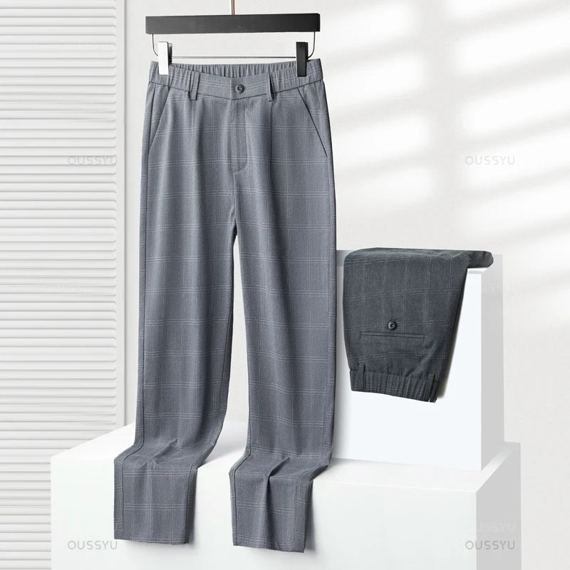 PANTALÓN CUADROS HOMBRE