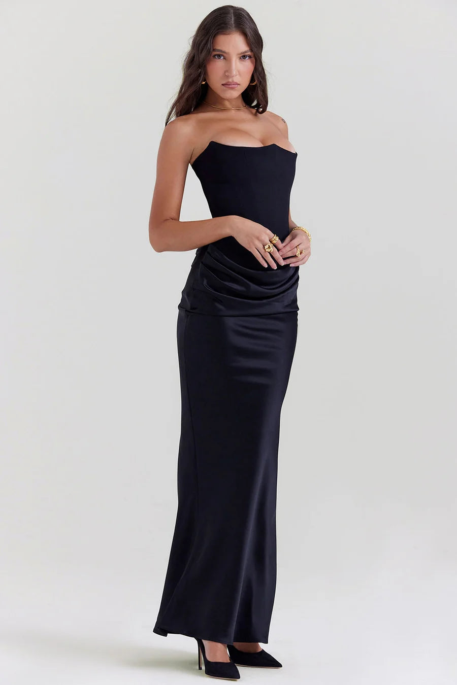VESTIDO FIESTA SEÑORA DE LA ELEGANCIA