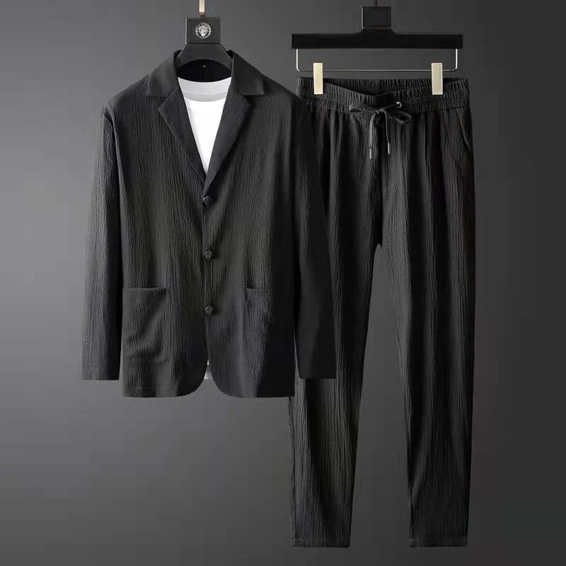 CONJUNTO HOMBRE SET BLAZER DE LINO