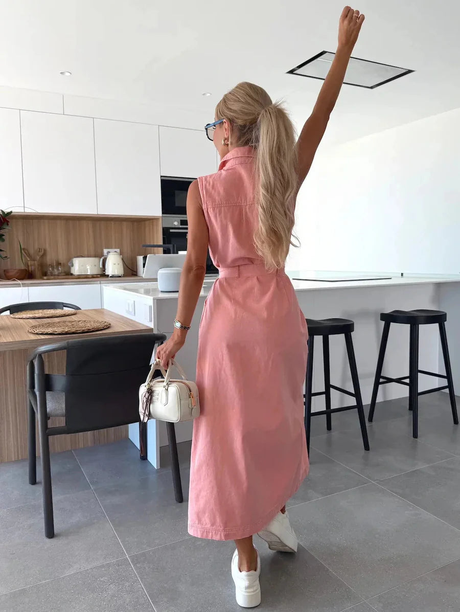 VESTIDO BAQUERO LARGO SIREM