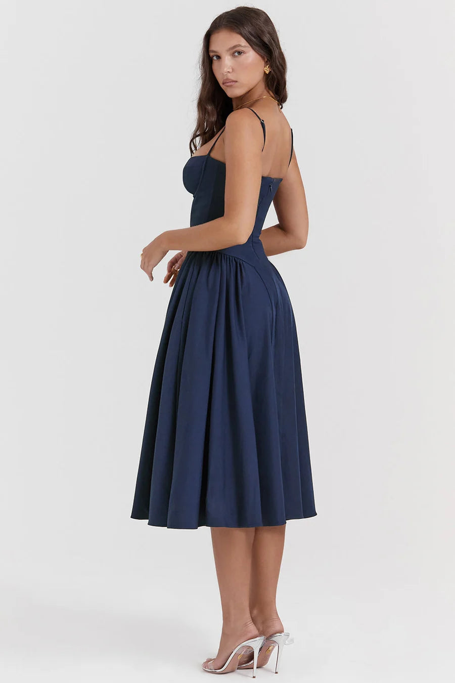 VESTIDO MIDI ELEGANTE