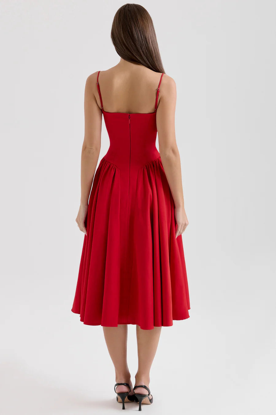 VESTIDO MIDI ELEGANTE
