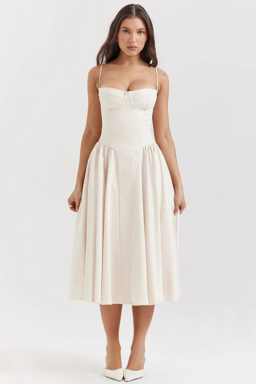 VESTIDO MIDI ELEGANTE