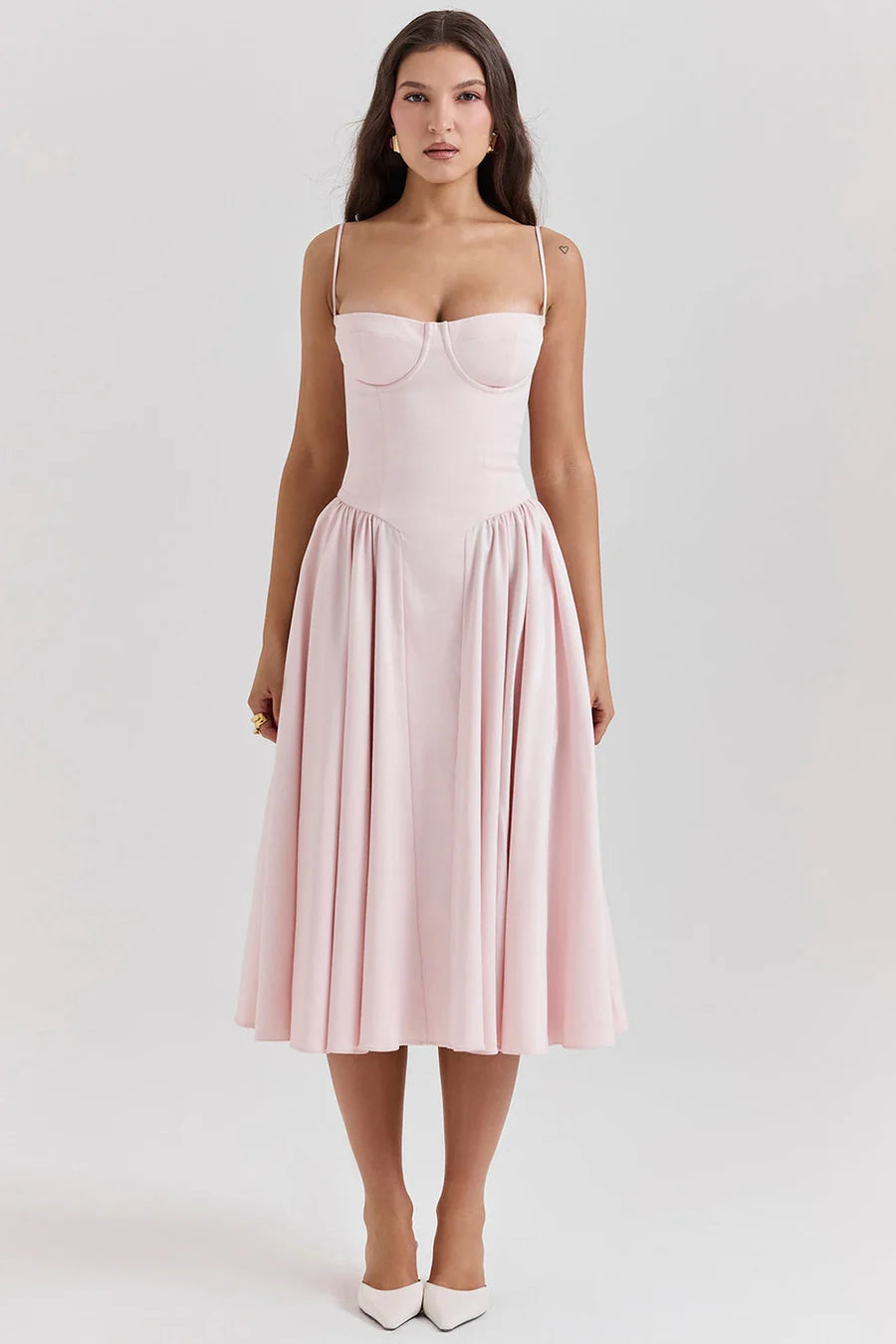 VESTIDO MIDI ELEGANTE