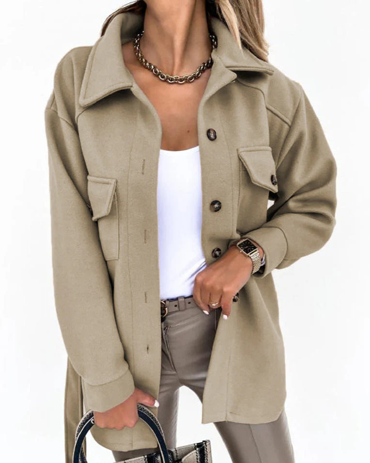 CHAQUETA MUJER ELEGANTE DIARIA