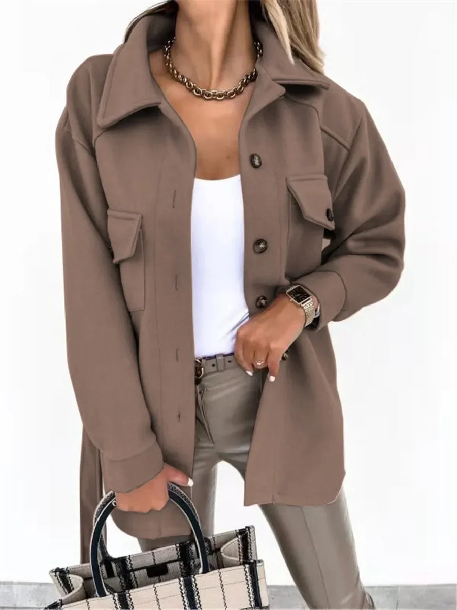 CHAQUETA MUJER ELEGANTE DIARIA