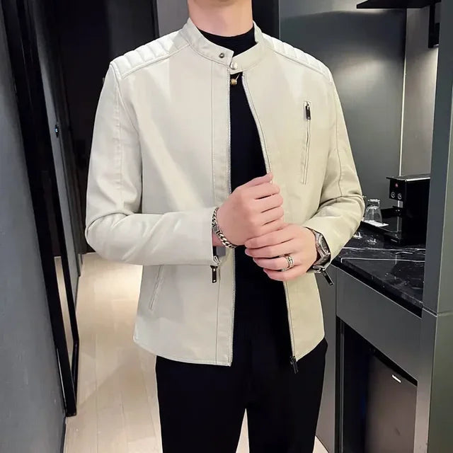 Chaqueta Elegante hombre cuero