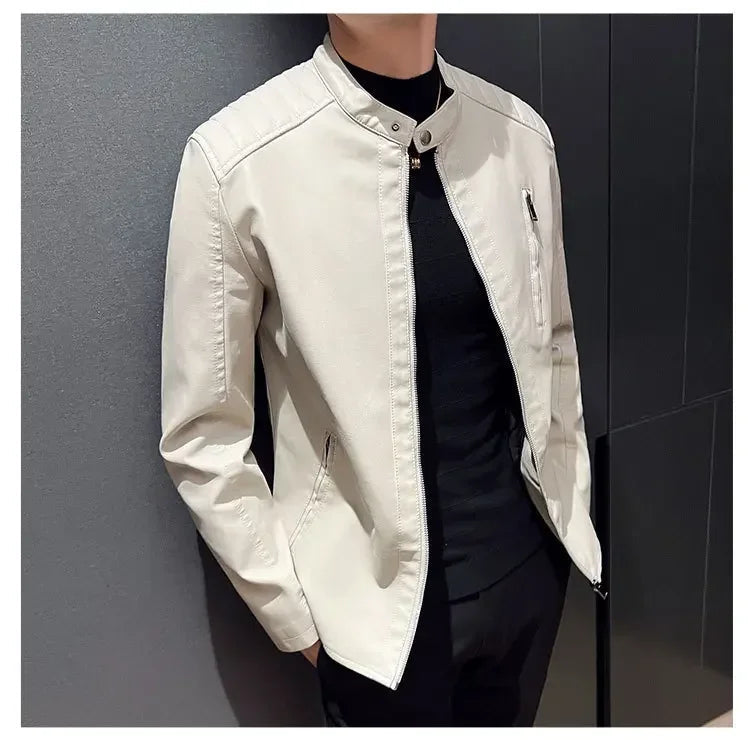 Chaqueta Elegante hombre cuero