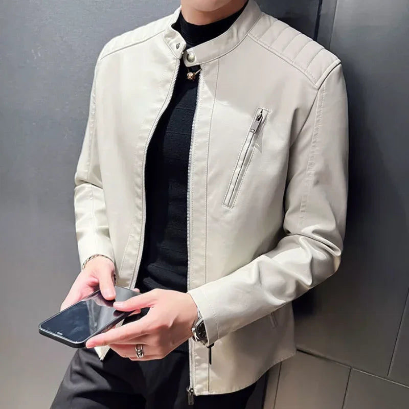 Chaqueta Elegante hombre cuero