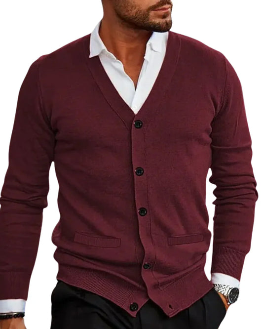 CÁRDIGAN ELEGANTE HOMBRE