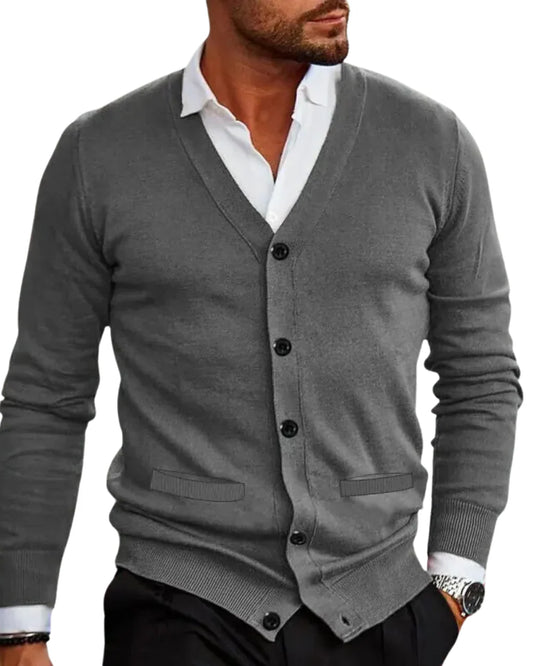 CÁRDIGAN ELEGANTE HOMBRE