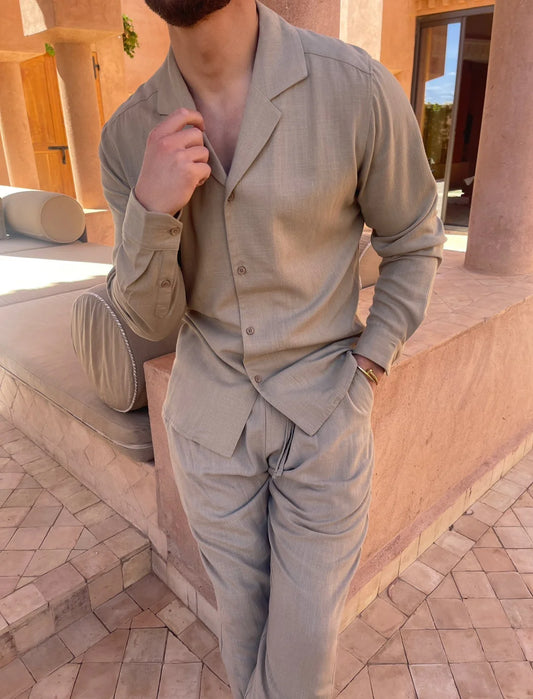 CONJUNTO DE LINO ARENA HOMBRE