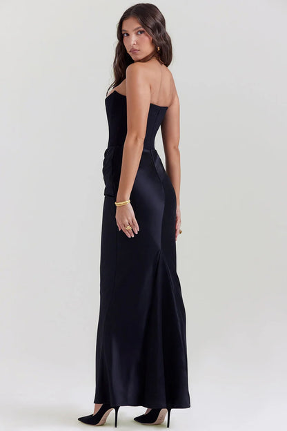 VESTIDO FIESTA SEÑORA DE LA ELEGANCIA
