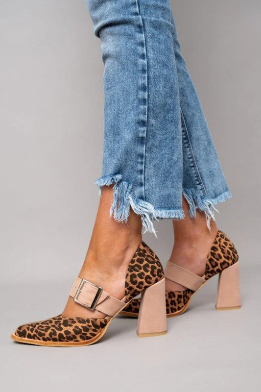TACÓN LEOPARDO ANIMAL PRINT