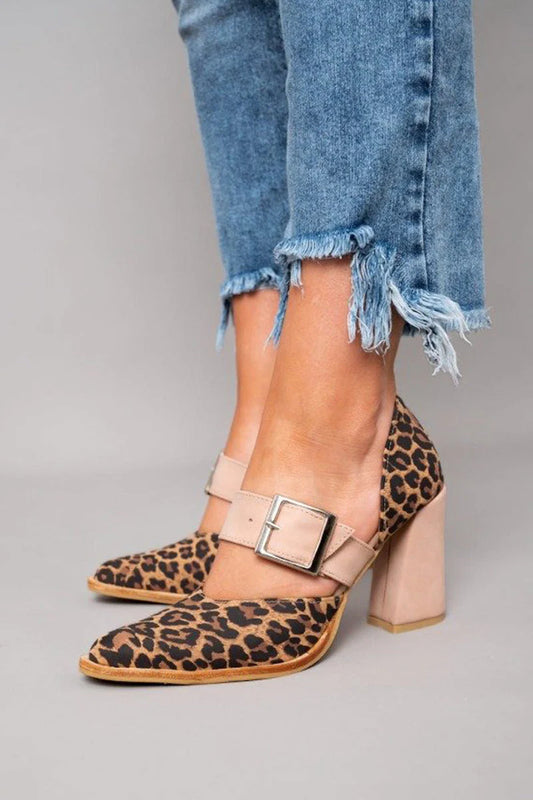 TACÓN LEOPARDO ANIMAL PRINT