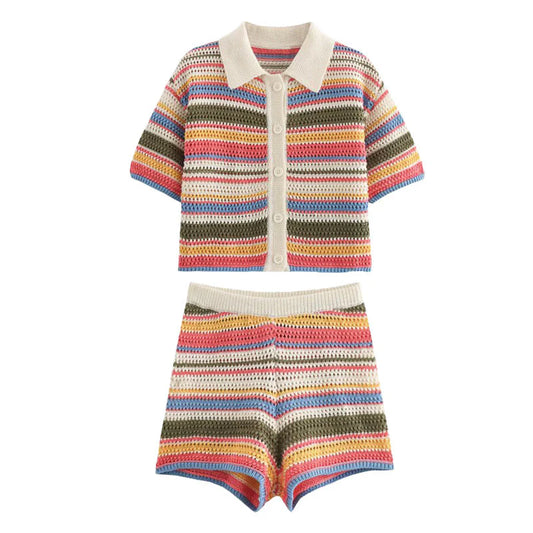 CONJUNTO MUJER LANA CORTO