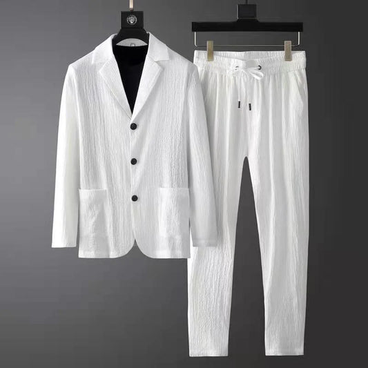 CONJUNTO HOMBRE SET BLAZER DE LINO