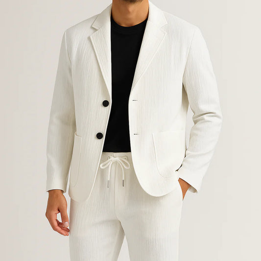 CONJUNTO HOMBRE SET BLAZER DE LINO