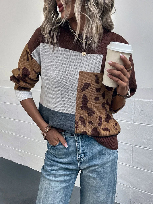 JERSEY MUJER ANIMAL PRINT