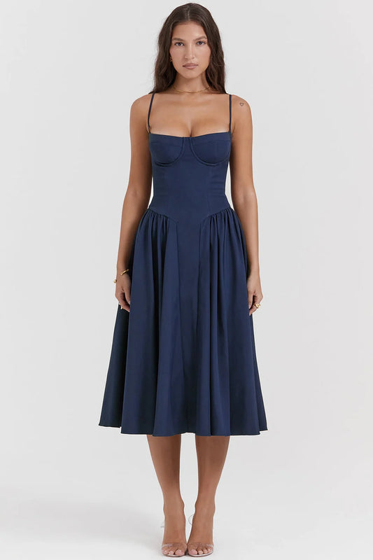 VESTIDO MIDI ELEGANTE