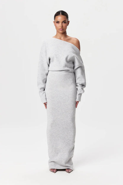 VESTIDO LARGO LANA BASIC