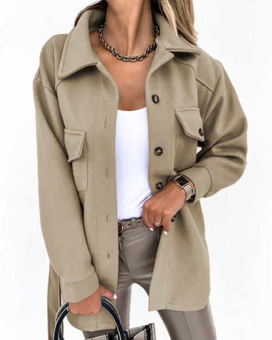 CHAQUETA MUJER ELEGANTE DIARIA