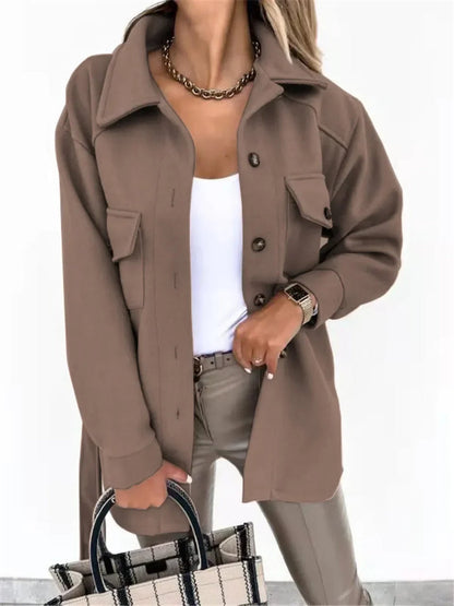CHAQUETA MUJER ELEGANTE DIARIA