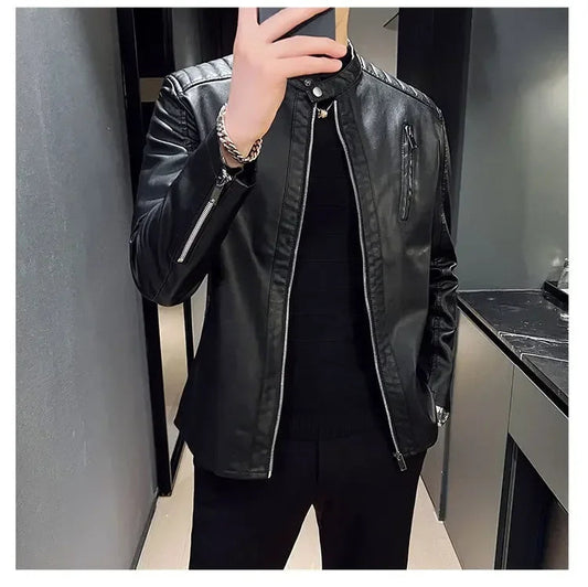 Chaqueta Elegante hombre cuero
