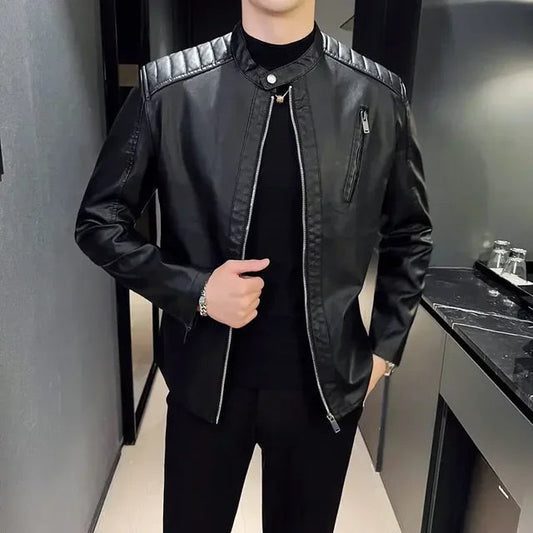 Chaqueta Elegante hombre cuero