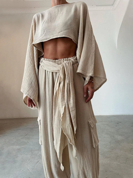 Conjunto arena nubia mujer