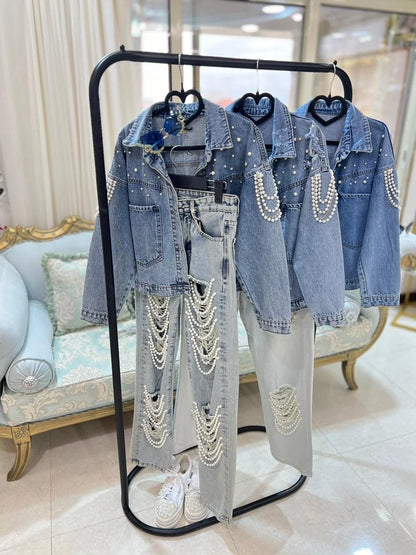 Conjunto Vaquero PERLAS SKY PREMIUM